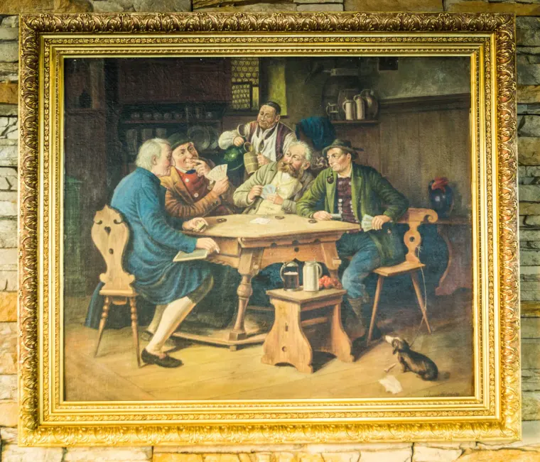 Partida en la taberna
